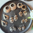 Earrings Sacred Heart with Arrow (small)