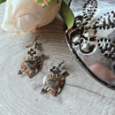 Earring Sacred Heart Plain (small)