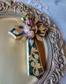 Antique Gold Leaf Cross
