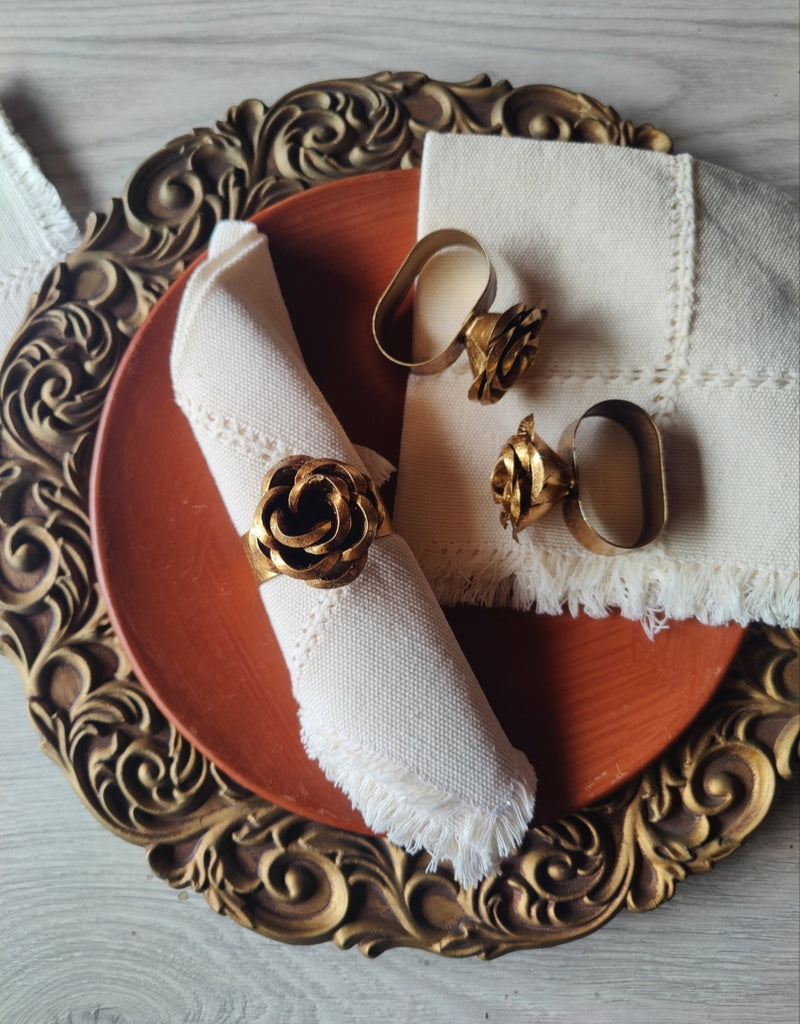Rosas de Oro Napkin Set