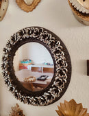 Copper Bloom Mirror