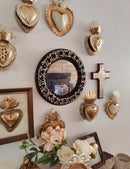 Copper Bloom Mirror