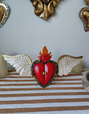 Mirror Corazon Rustic Con Alas (Copy)