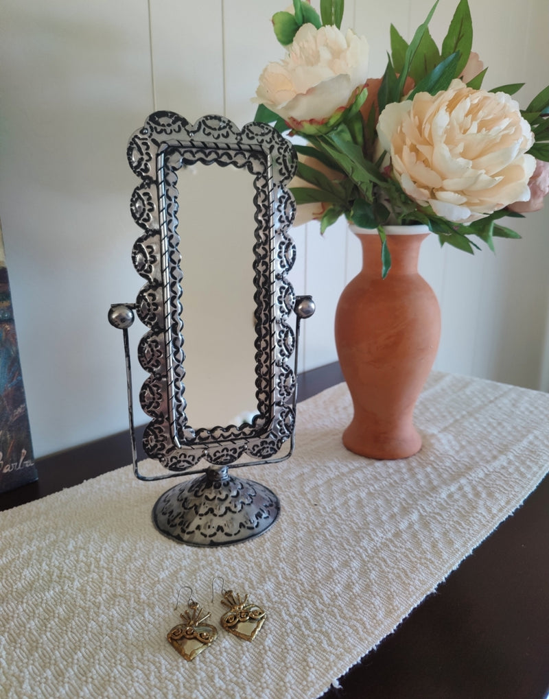 Frida Mirror Silver