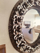 Copper Bloom Mirror
