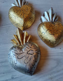 Oro Santo Corazon Gold & Silver leaf M