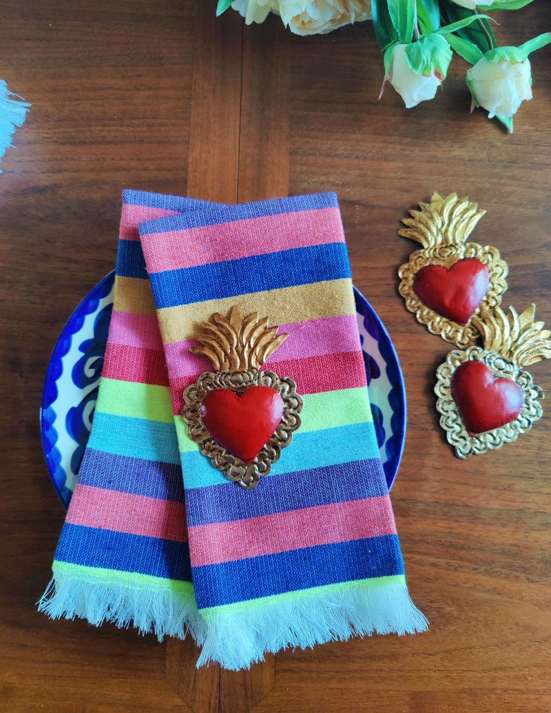 Napkin set: Cena en la Casa Colors