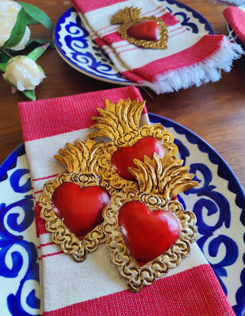 Napkin set: Rojo Oaxaca