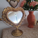 Amorcito Corazon Mirror Antique Gold