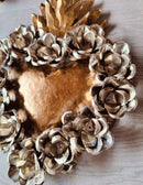 Corazón Alejandra with Rosas