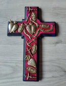 Antique Milagritos Virgensita Cross