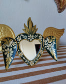 Mirror Corazon con Alas Magico Dark Green