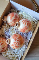 Pajarito Coral Barro Ornament Box