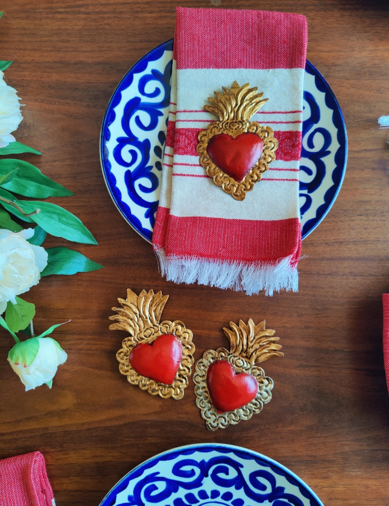 Napkin set: Rojo Oaxaca