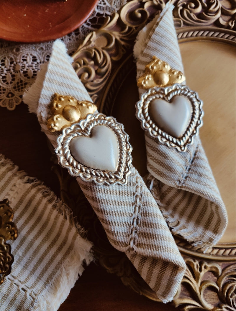 Corazón de Oro Napkin Set