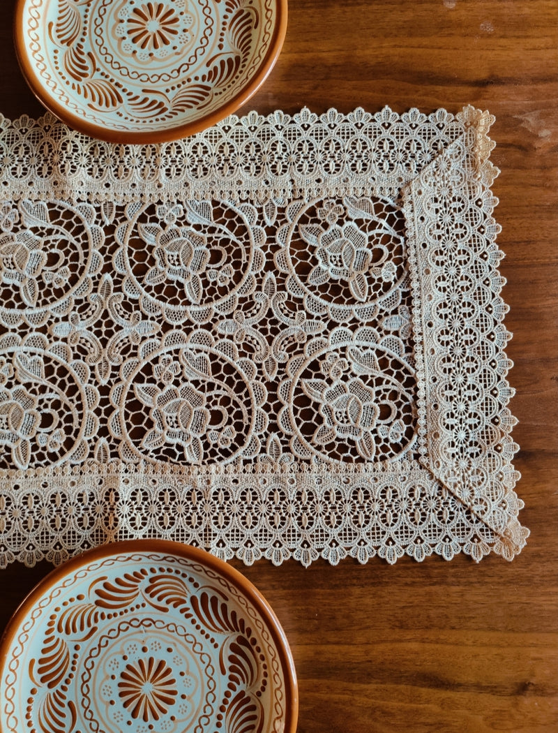 Embroidered Table Runner