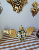 Mirror Corazon con Alas Magico Dark Green