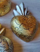 Oro Santo Corazon Gold & Silver leaf M