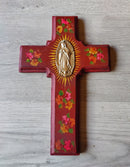 Antique Milagritos Virgensita Cross