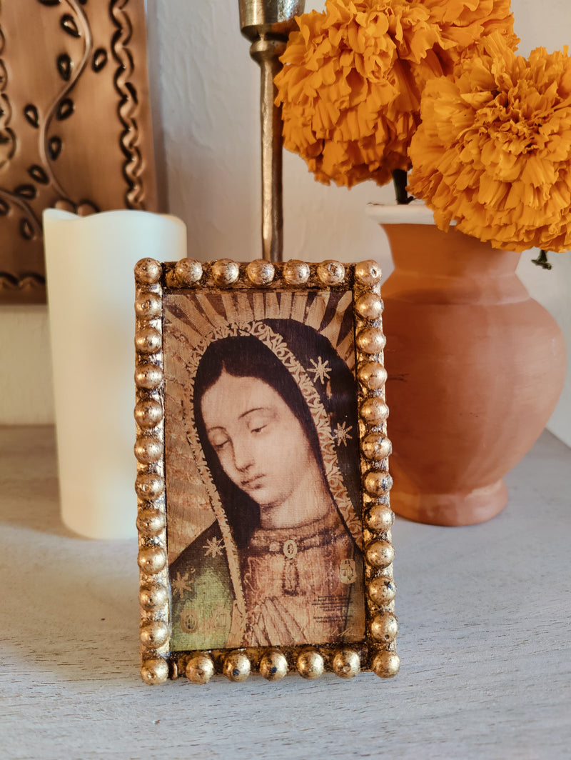 Vintage Frame Virgen de Guadalupe (Small)