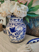 Vase Ceramica Azul Cobalto