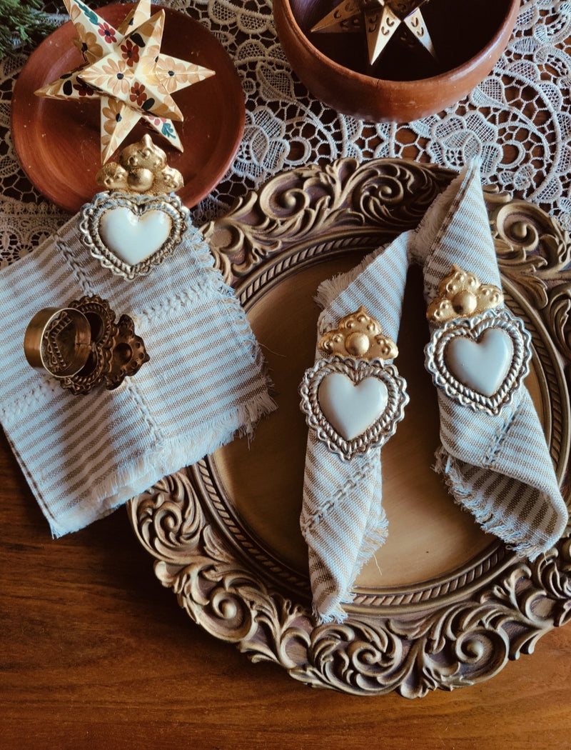 Corazón de Oro Napkin Set