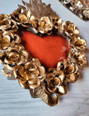 Corazón Alejandra with Rosas