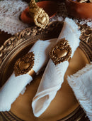 Golden Corazon Napkin Set