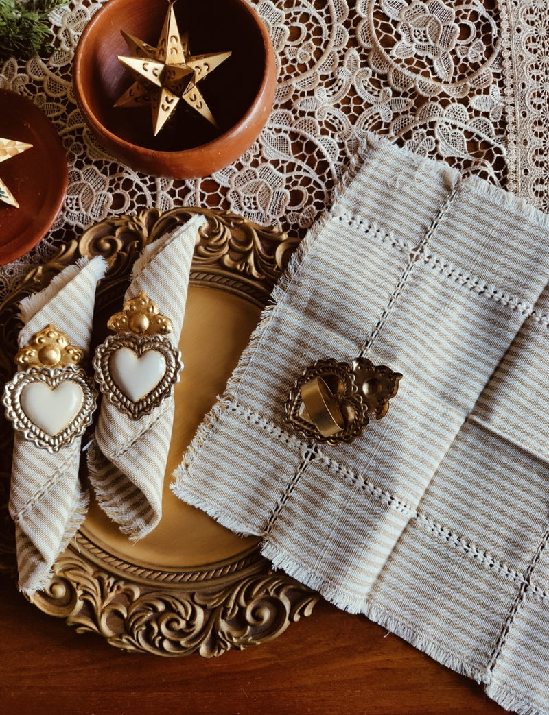 Corazón de Oro Napkin Set
