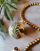 Pajarito Verde Barro Ornament Box