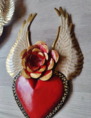 Corazon Rojo with Wings