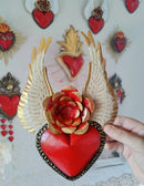 Corazon Rojo with Wings