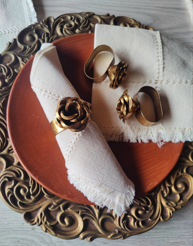 Rosas de Oro Napkin Set
