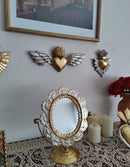 Corazon Antiguo Gold leaf with Wings