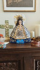 Virgen de la Salud – Hand-Carved Virgencita with Milagritos