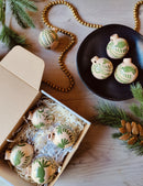 Pajarito Verde Barro Ornament Box