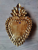 Corazón Fuego Dorado