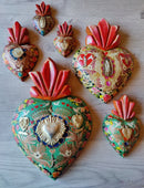 Corazon Rustico Virgen (L)