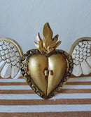 Mirror Corazon Rustic Con Alas (Copy)