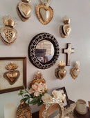 Copper Bloom Mirror