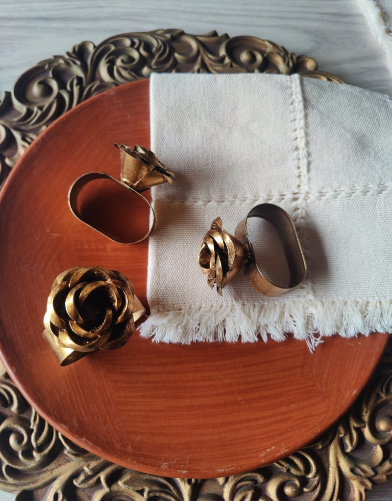 Rosas de Oro Napkin Set