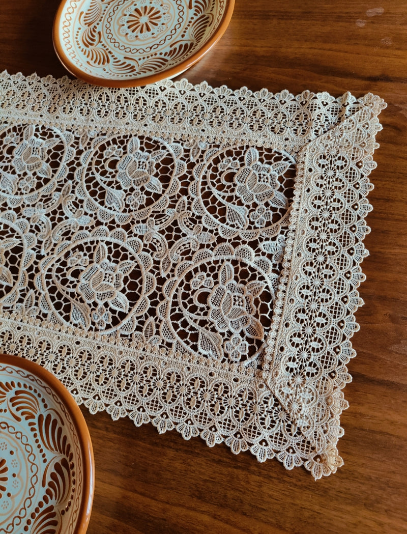 Embroidered Table Runner