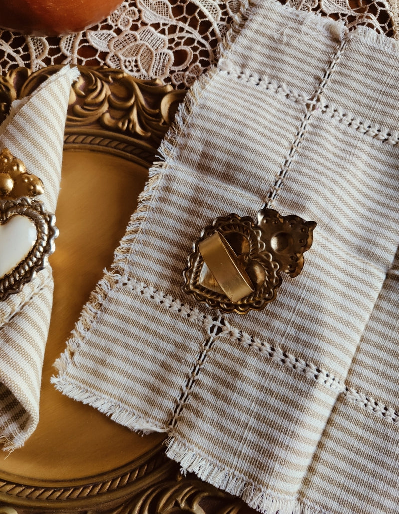 Corazón de Oro Napkin Set