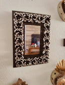Copper Bloom Mirror