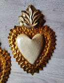 Corazón Fuego Dorado