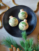 Pajarito Verde Barro Ornament Box