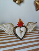Mirror Corazon Rustic Con Alas (Copy)