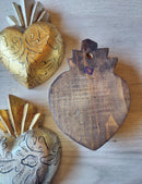 Oro Santo Corazon Gold & Silver leaf M