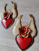 Corazon Rojo with Wings