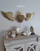 Luminaria Corazón with Roses (medium)